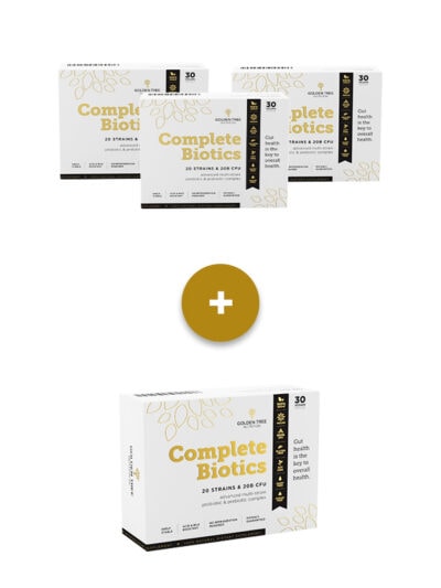 Complete Biotics 3 + 1 gratis