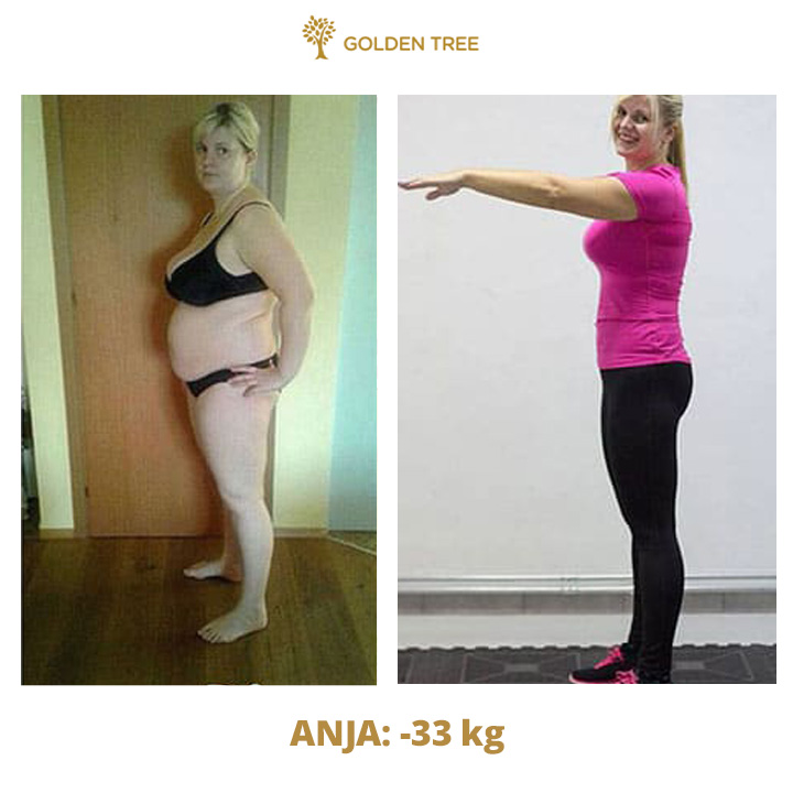 Anja enthüllt, wie sie 33 kg verloren hat! Jetzt fühlt sie sich wie neugeboren!