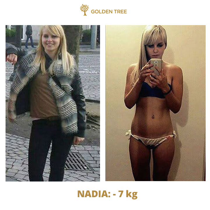 Nadia hat mit der 60-Tage-Challenge ganze 7 kg verloren!