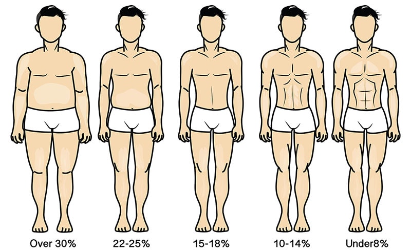 Körperfettanteil Bilder – Männer