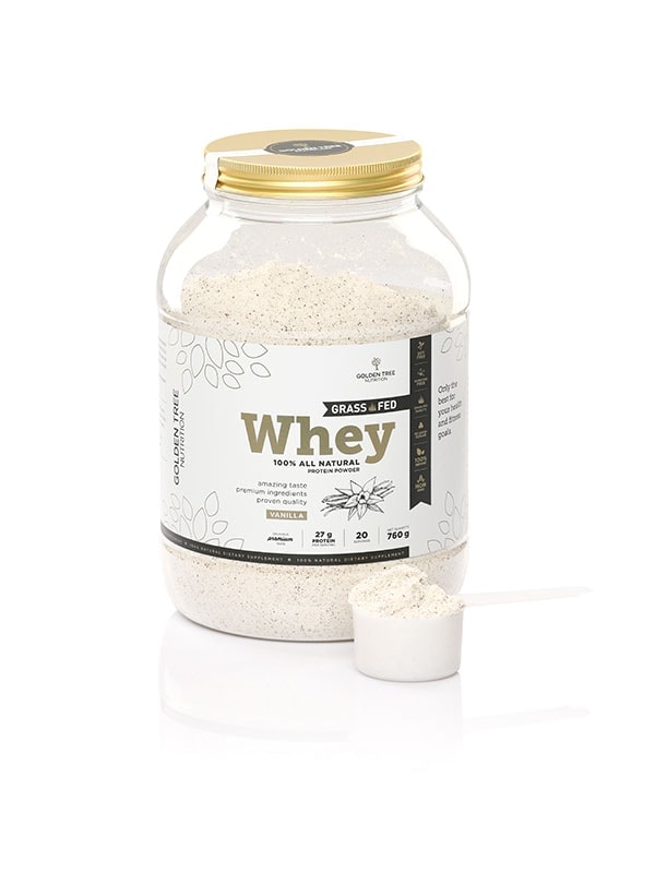 Nahrungsergänzungsmittel zur muskelregeneration - Grass Fed Whey Protein